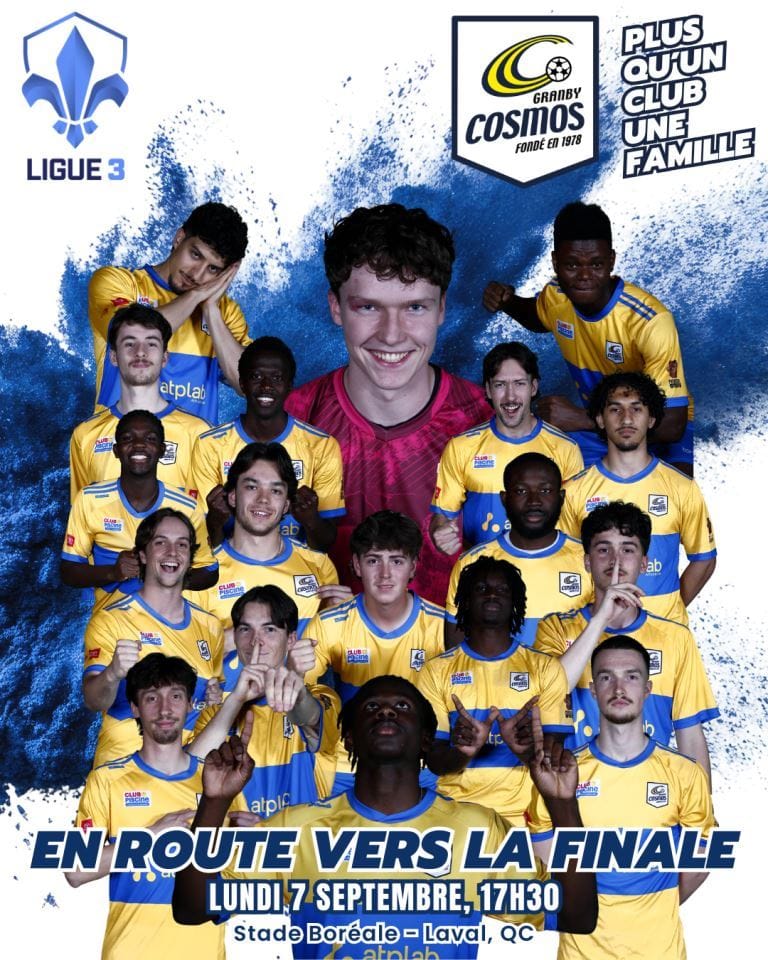 LIGUE 3 MASCULIN - EN ROUTE VERS LA FINALE - Cosmos - Club de soccer LIGUE 3 MASCULIN – EN ROUTE VERS LA FINALE